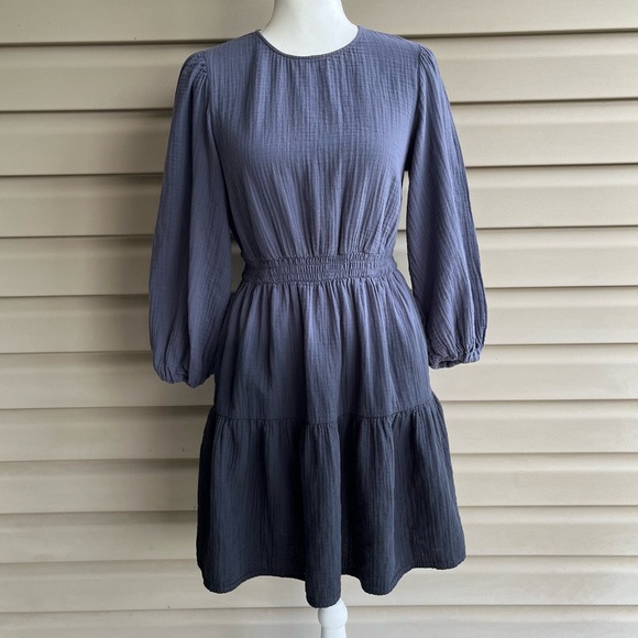 •Universal Thread• Gray/Black Ombre Tiered Dress - Size Small - Picture 1 of 10